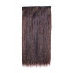 Extensie de par cu 5 Clips On delux dubla dreapta de 60 cm, Saten inchis mixt 4315230 Extensie de par cu 5 Clips On delux dubla dreapta de 60 cm, Saten inchis mixt 4315230